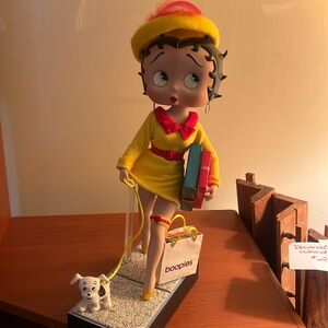 Betty Boop Shopping Spree Porcelain Collector Doll